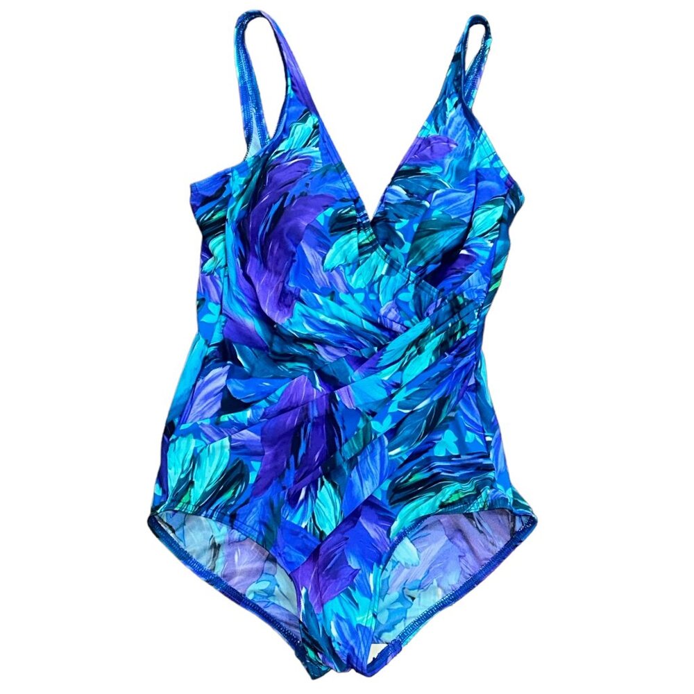 Miraclesuit One Piece Bathing Suit Size Small